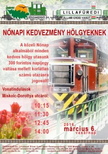 LÁEV Nőnapi kedvezmény
