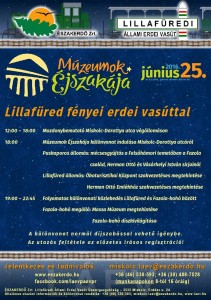 Múzeumok Éjszakája plakát